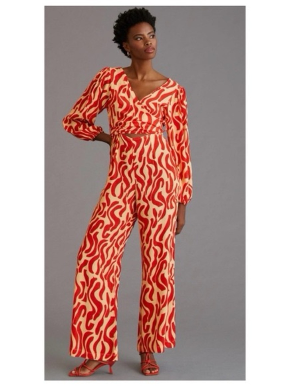 Anthropologie Faithful The Brand | Helena Colorful Le Cateau Print Jumpsuit